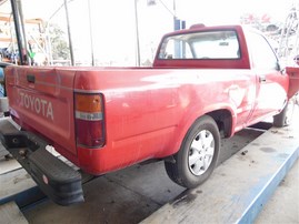 1994 Toyota Truck Red Standard Cab 2.4L MT 2WD #Z22875